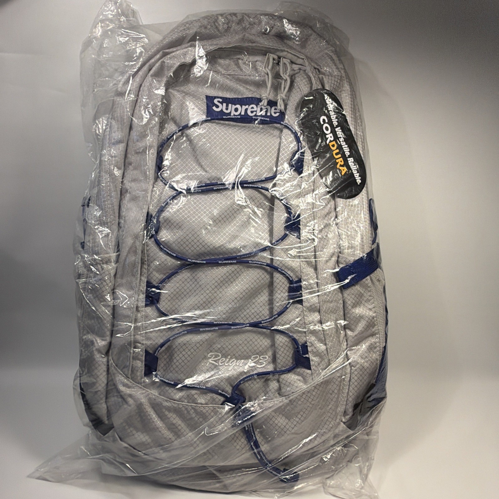 Supreme SS22 Reign 23 Backpack Silver NEW