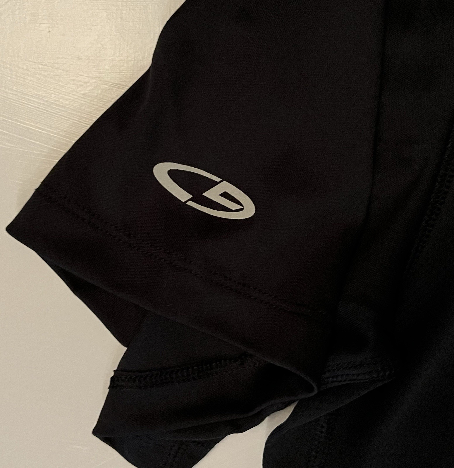 Champion DuoDry Men’s L Black Running T-Shirt Short Sleeve 100% Polyester