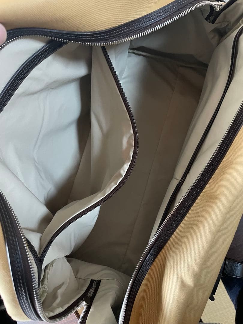 Tumi Duffel Bag Beige Black Vhtf Limited Edition Rare Model Men Pre-owmed 2603TK
