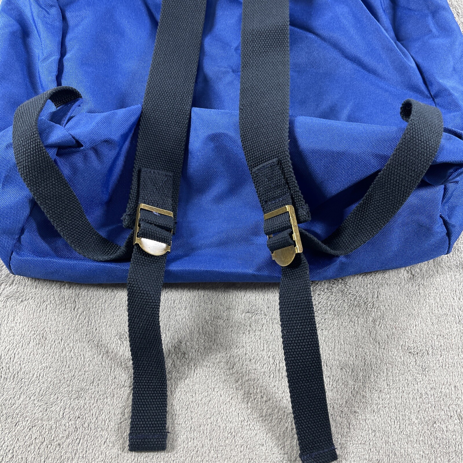 Jack Wills University Outfitter Royal Blue Backpack Zip Closure Lightweight EUC