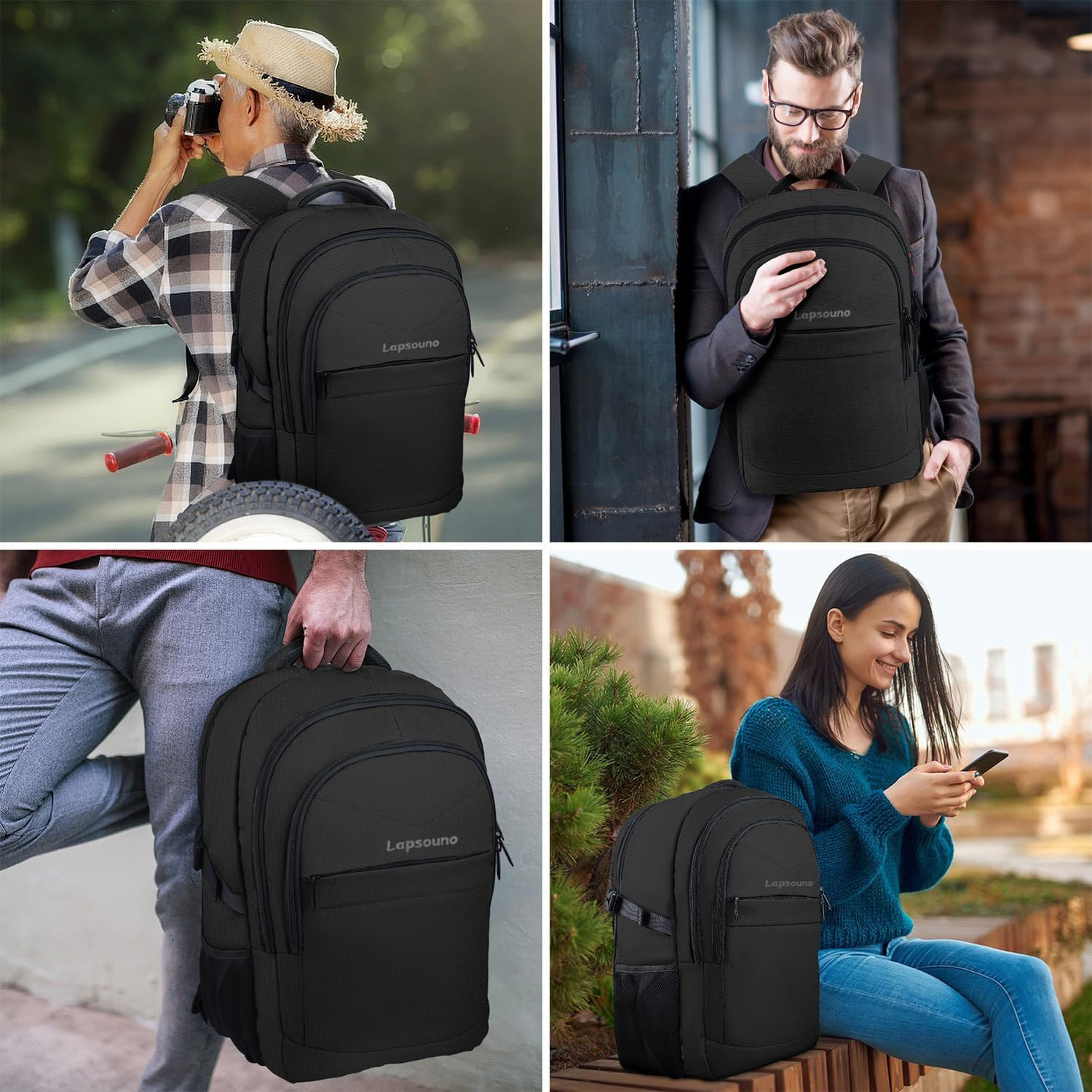Travel Backpack, Large Carry on Backpack, 17 Inch Laptop Bag, Big Sturdy Tsa-Fri