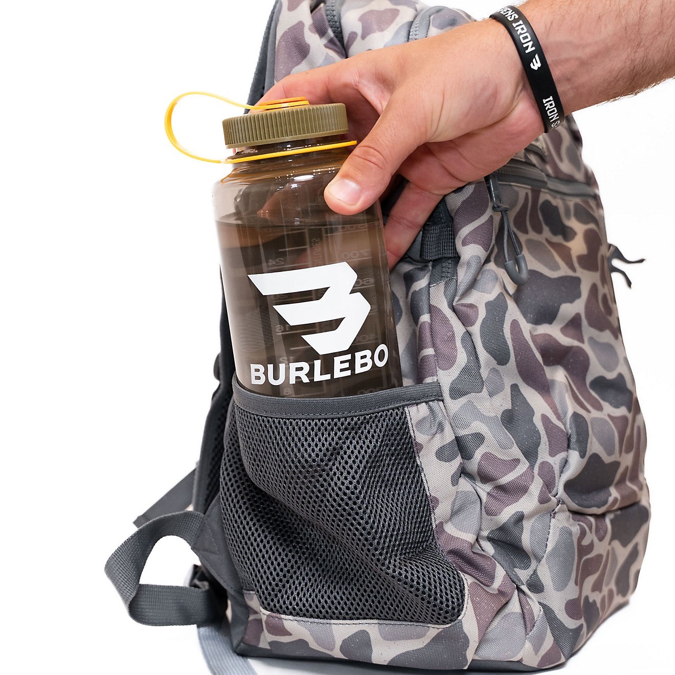 Burlebo Classic Deer Camo Backpack Everyday Travel School Laptop Bag