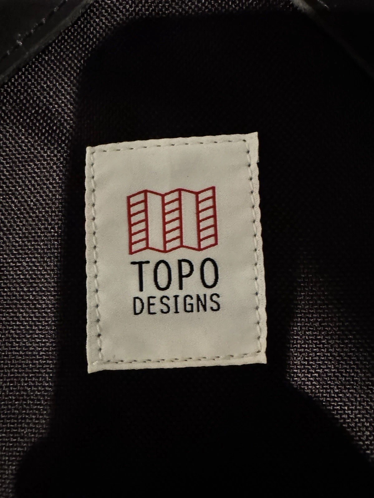New! NOS Topo designs Black Klettersack Backpack Bag. Made In USA