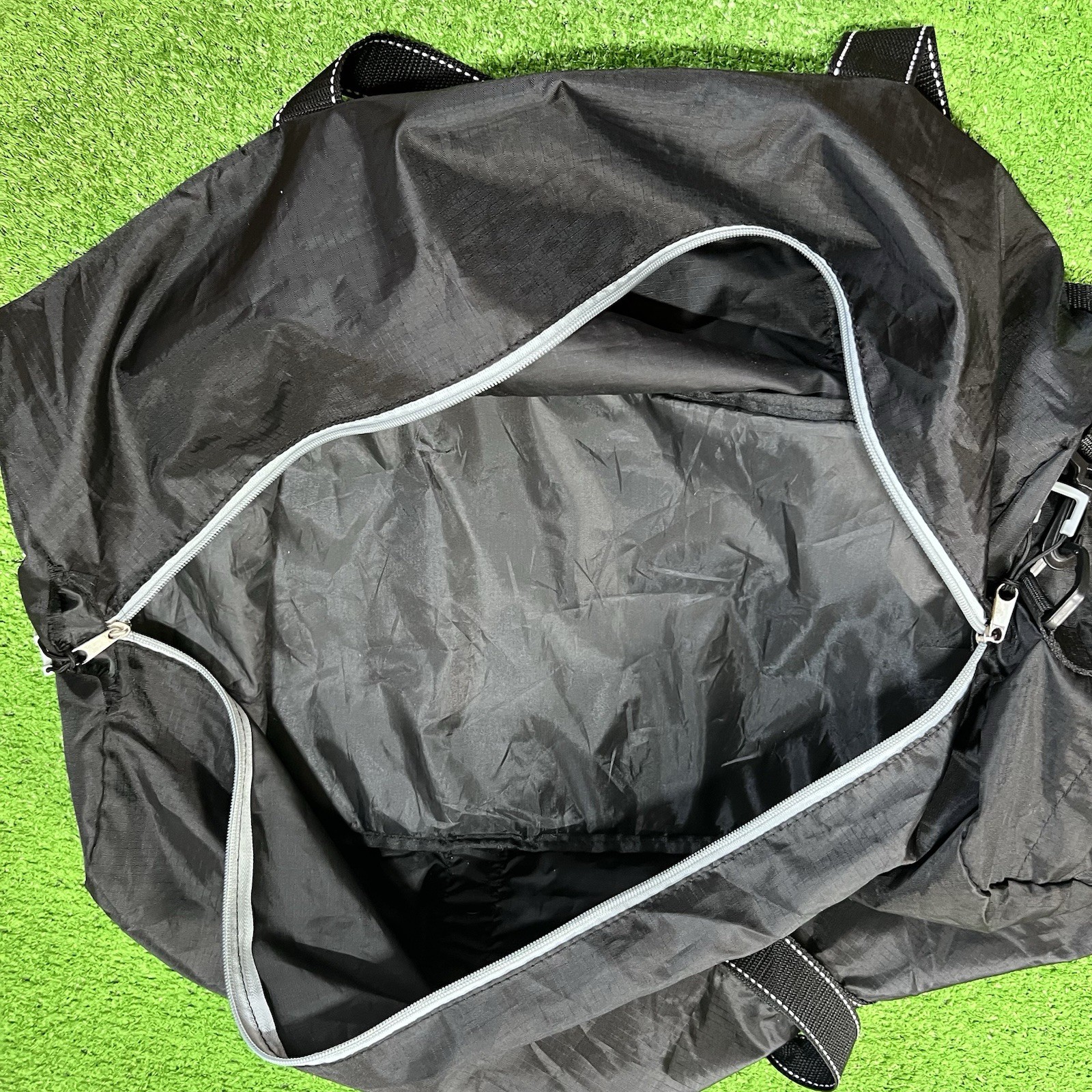 NRA Duffle Bag XL Backpack Combo Black Water Resistant Hiking Rucksack