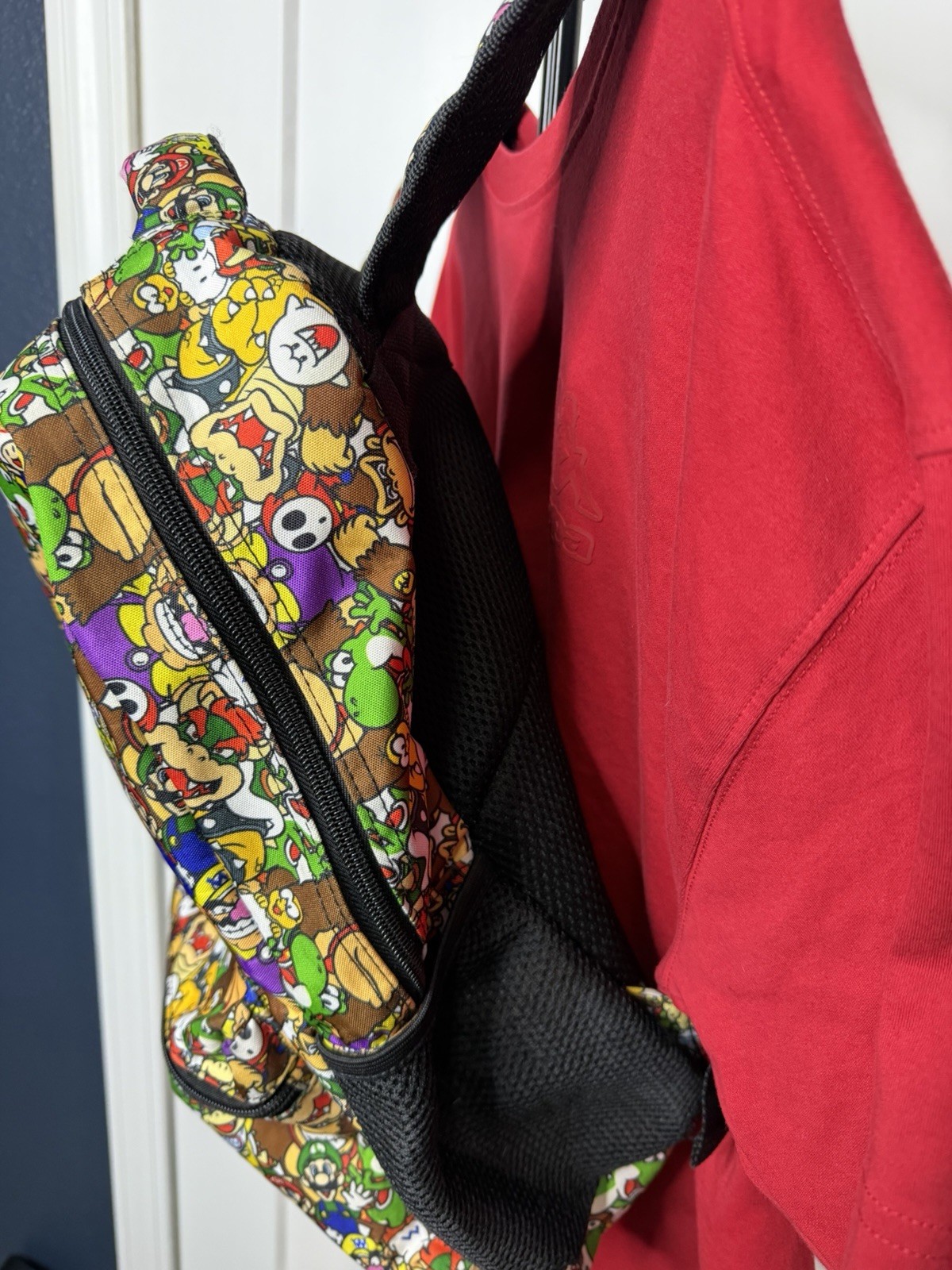 Nintendo Official Super Mario Multicolor Backpack