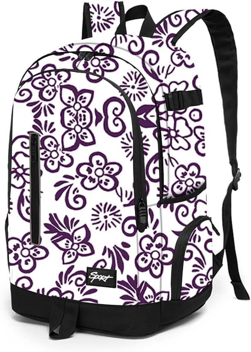 School Backpack Travel Bag for Men & Women Lightweight College Back Pack with La