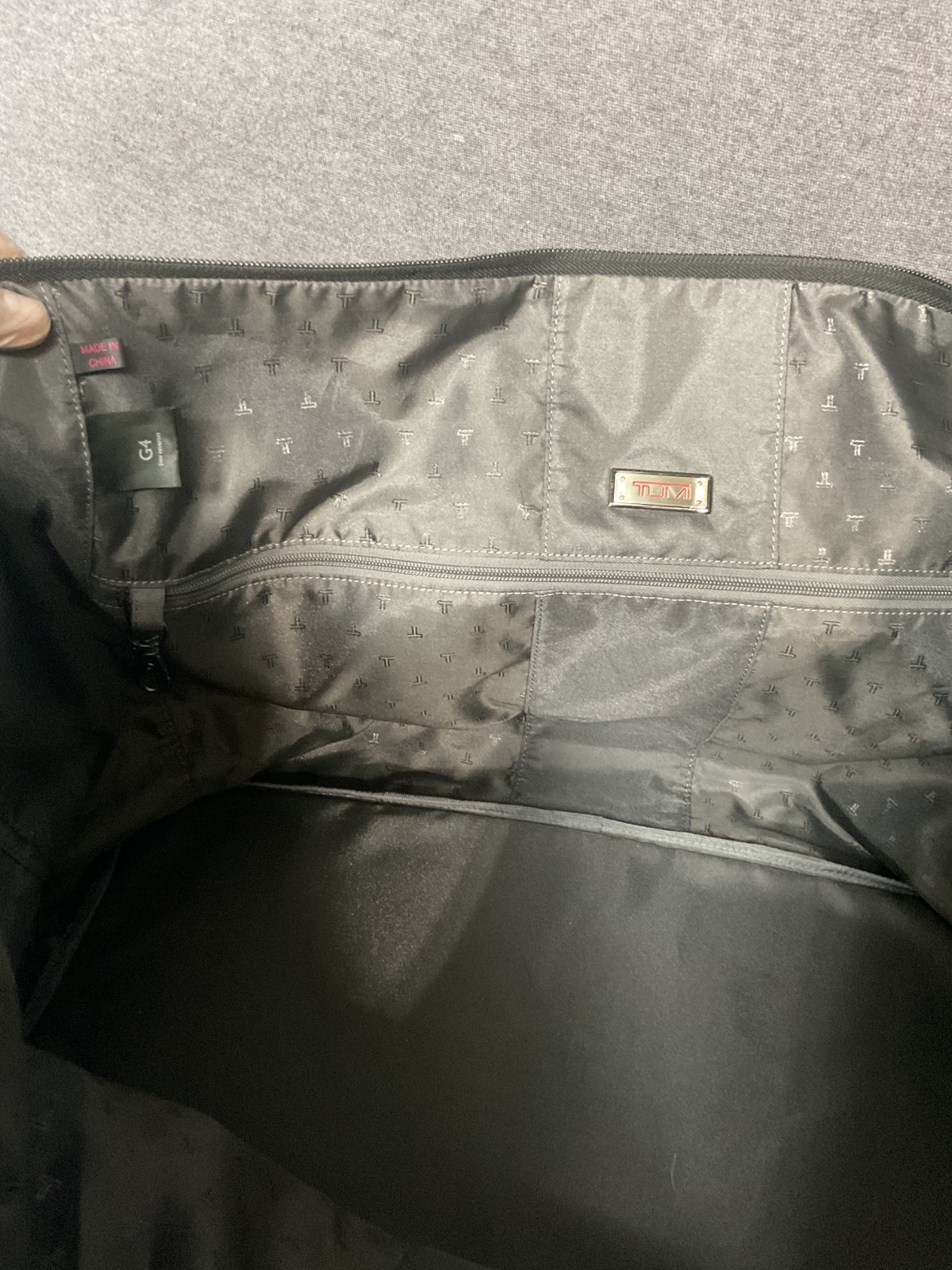 TUMI Alpha 22152D4 Black Ballistic Nylon Duffle Bag & 3 Purses Set Bundle
