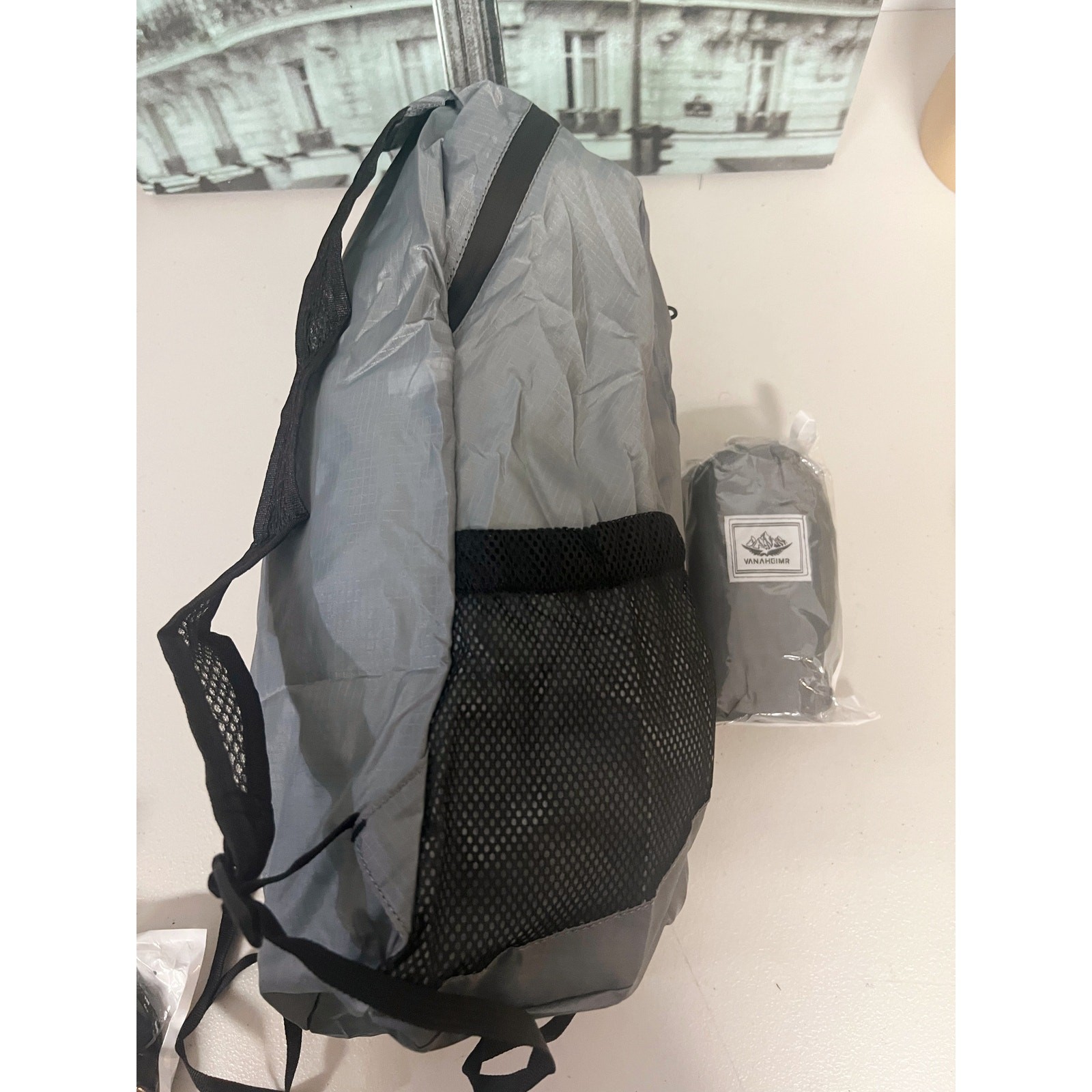 Ultra Lightweight Foldable Waterproof Hiking Backpack, Portable Mini Travel Bag