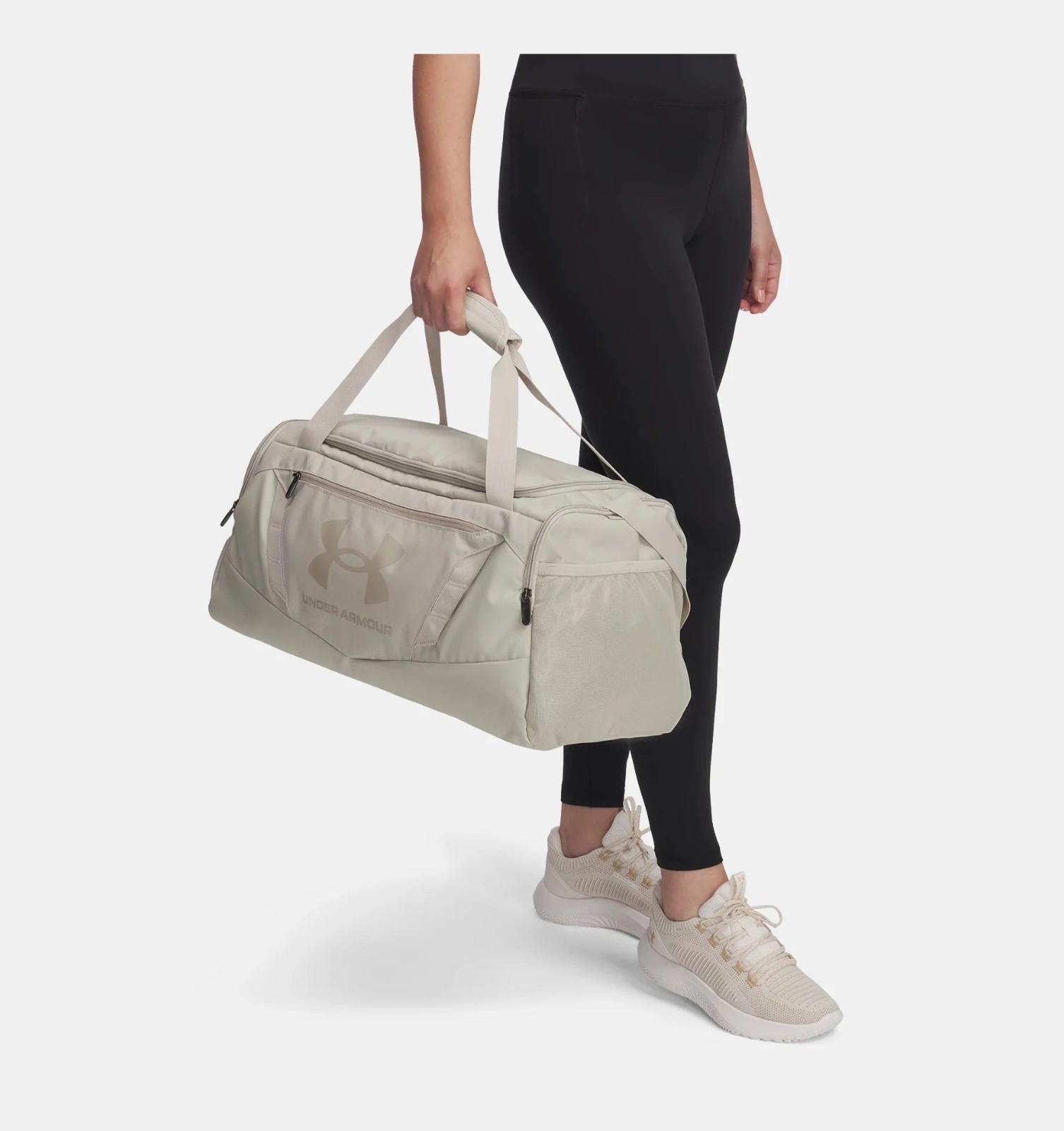 UNDER ARMOUR UA Undeniable 5.0 Small Duffle Bag Gym Training Bag – Khaki Tan 40L
