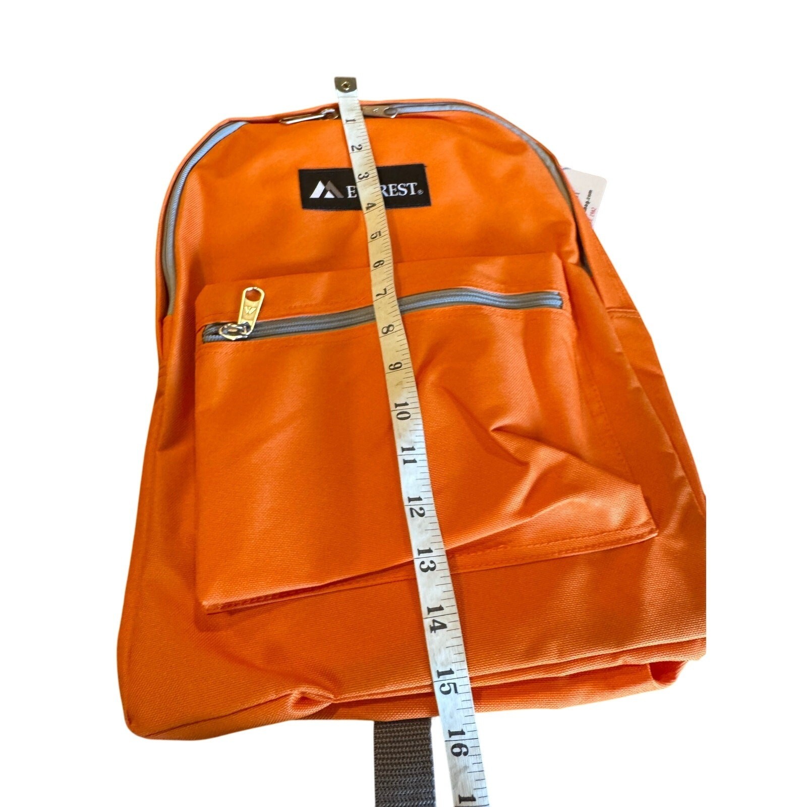 Everest Basic Backpack, Orange, One Size High Visibility