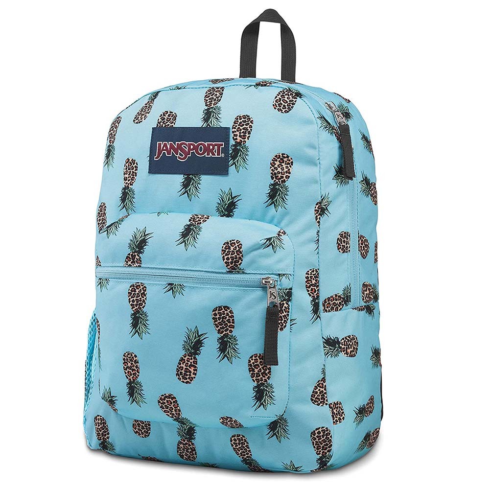 JanSport Cross Town 100% Authentic School Backpack With Front Pocket 13×8.5×17
