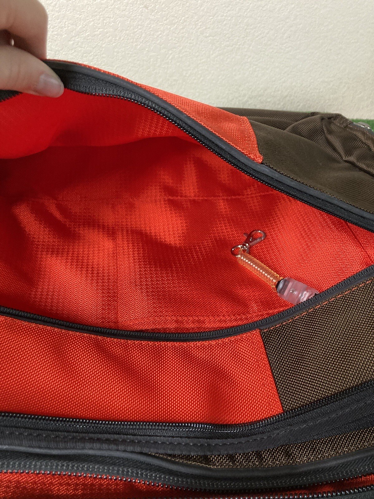 timbuk2 messenger bag laptop red brown