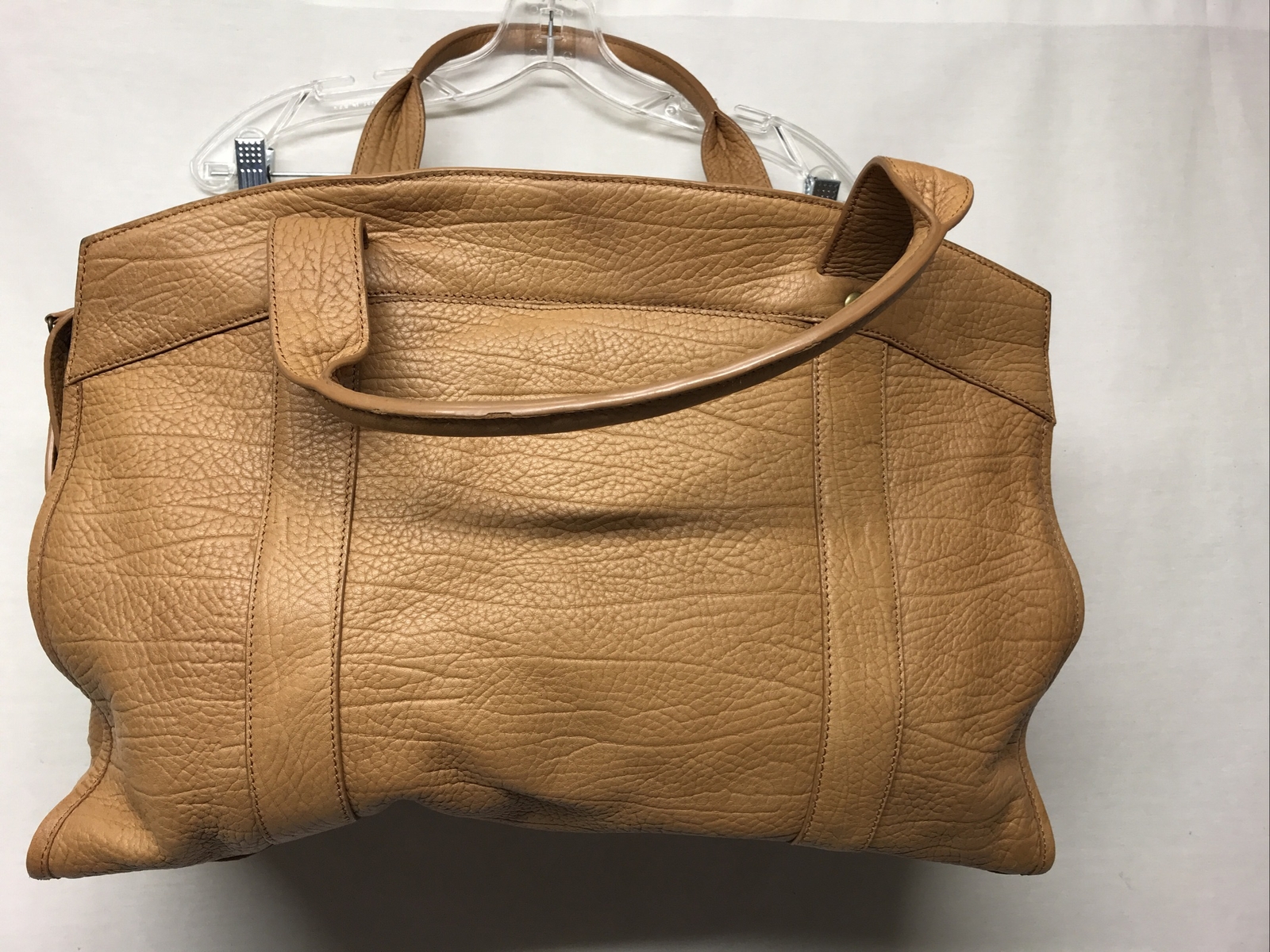 New. Authentic Cole Haan Leather Duffle/Weekender Bag .