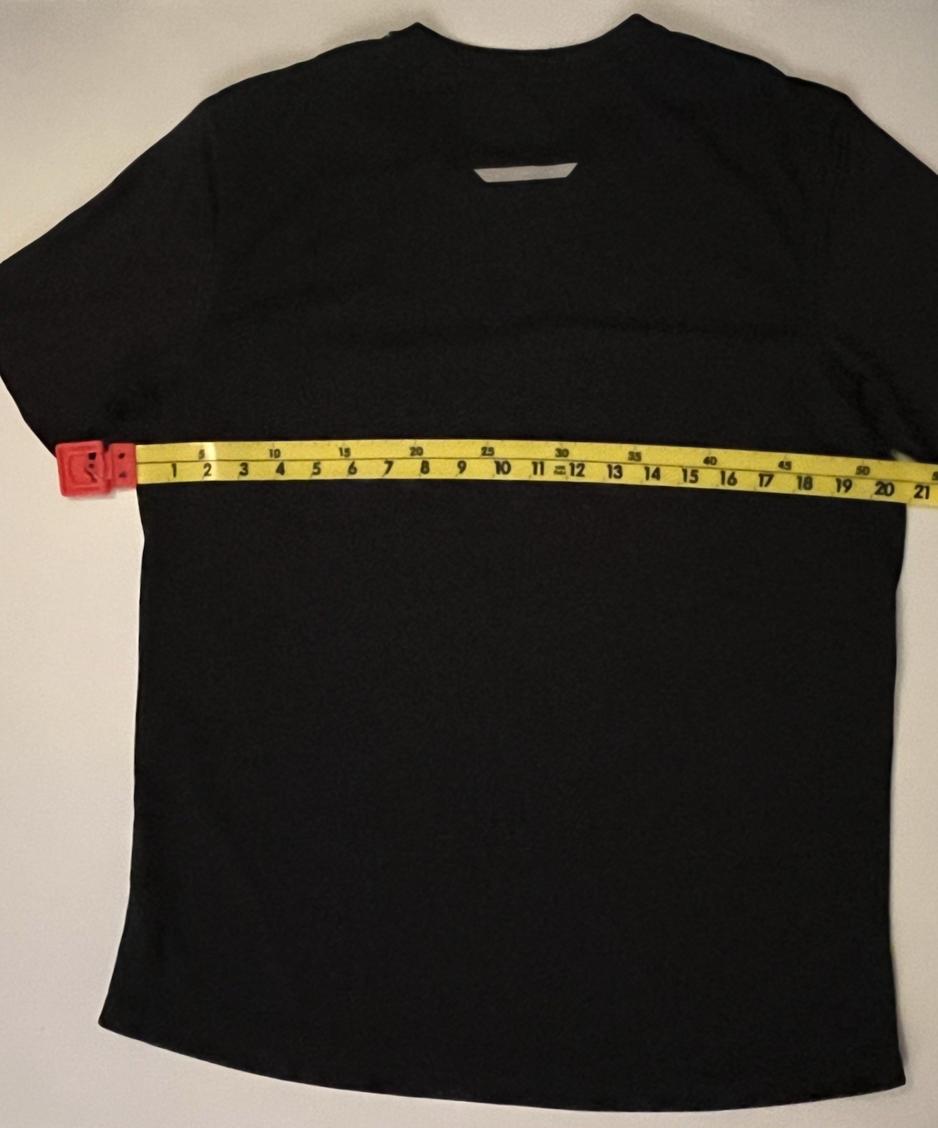 Champion DuoDry Men’s L Black Running T-Shirt Short Sleeve 100% Polyester