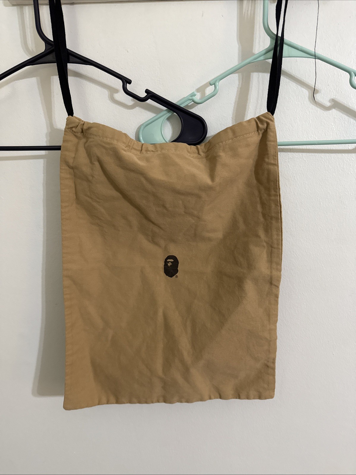 A BATHING APE BAPE Sneaker / Shoe Dust Canvas Bag 13.5″x17″