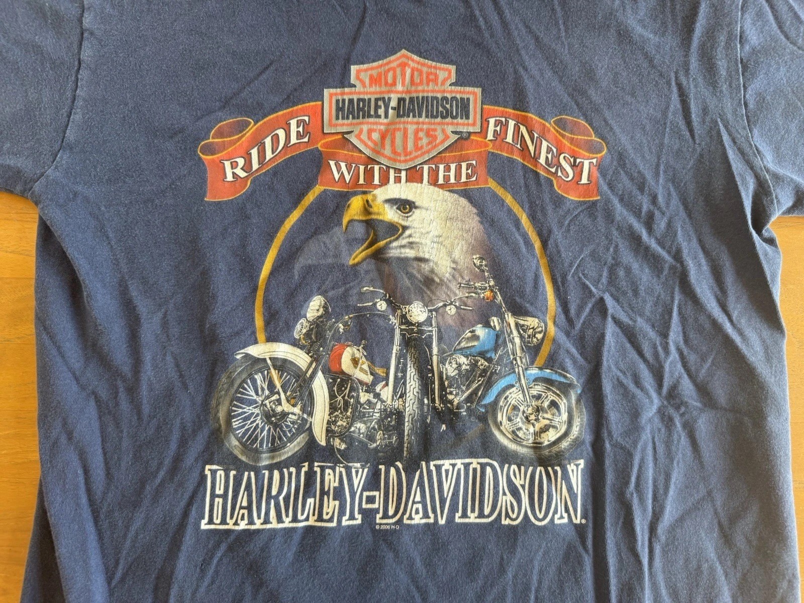 Harley Davidson Motorcycle 2007 Grand Canyon Arizona T-Shirt Men Medium