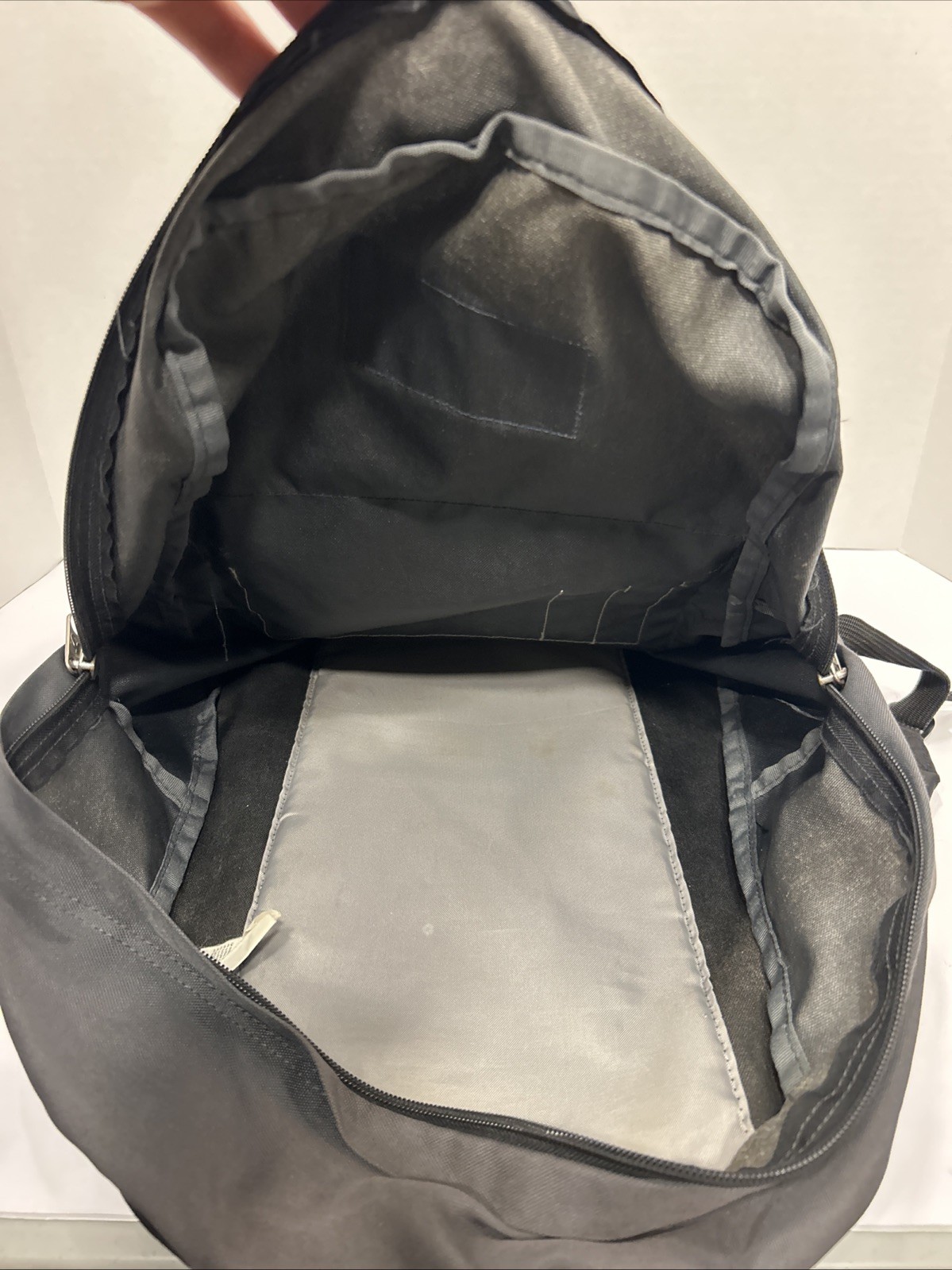 Jansport Backpack Polyester Grey/Black JS00T501 Used