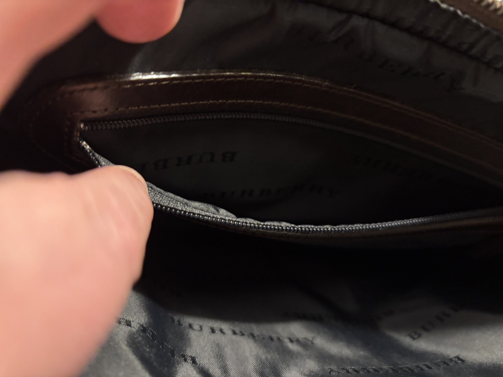 Burberry Toiletry Bag Travel Vanity Nova Check Vintage In VGC Missing Zip Pull