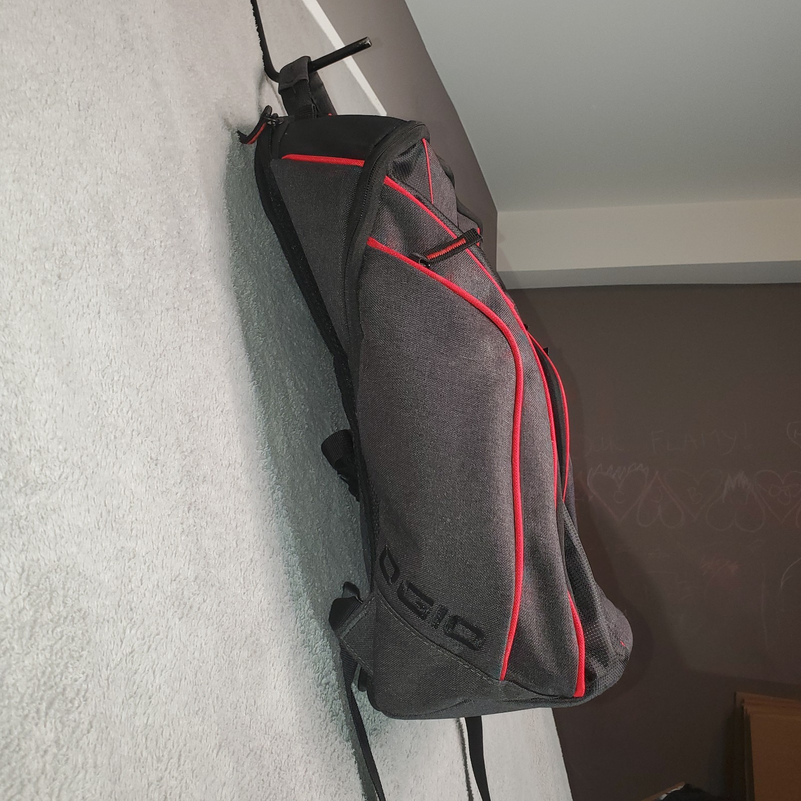 OGIO Hatch Laptop Backpack Black Red Rio Tinto Mining Logo 18.5x12x8 Travel Bag