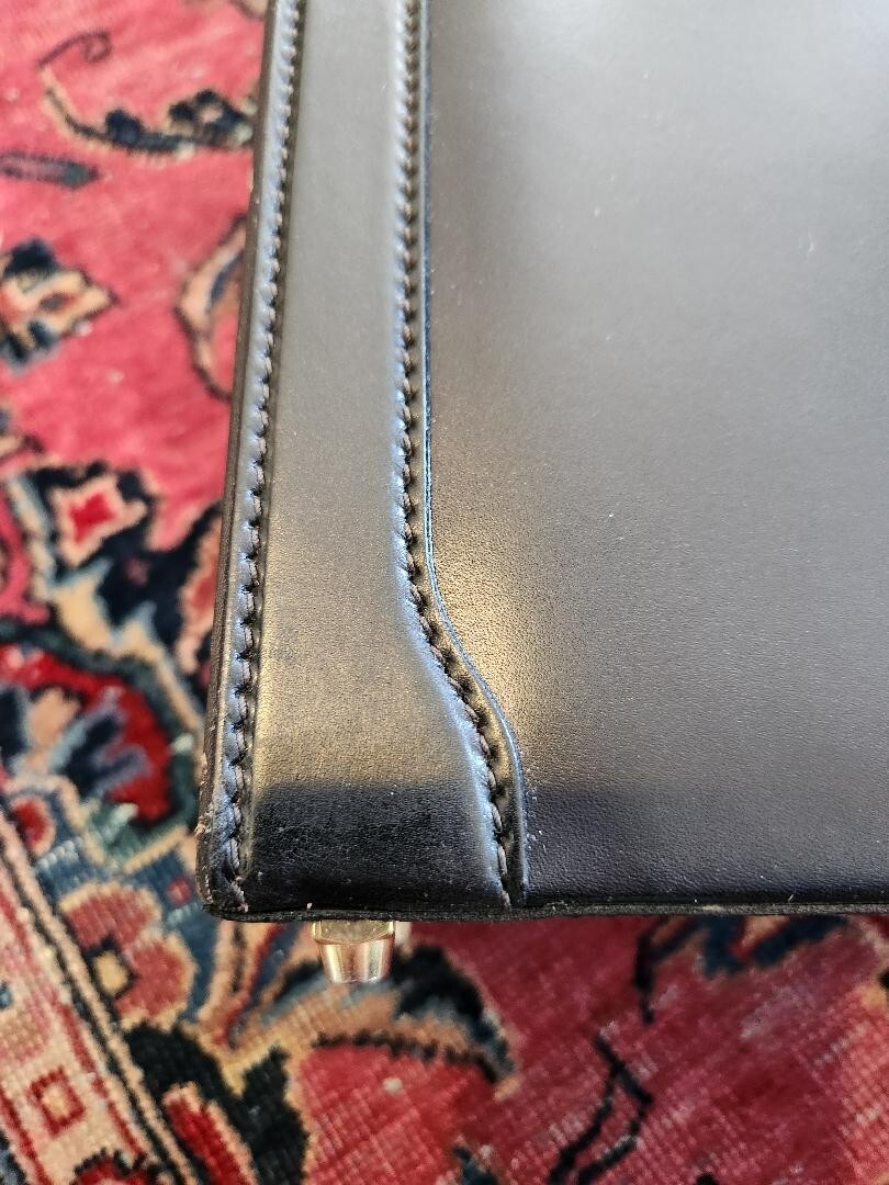 VINTAGE MARK CROSS LEATHER BRIEFCASE WITH PORTFOLIO LATE 80’S/EARLY 90’S BEAUTY