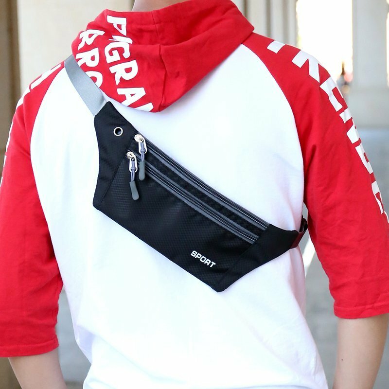 Fanny Pack Waist Belt Bag Men Women Cross Body Shoulder Hip Bum Sport Running