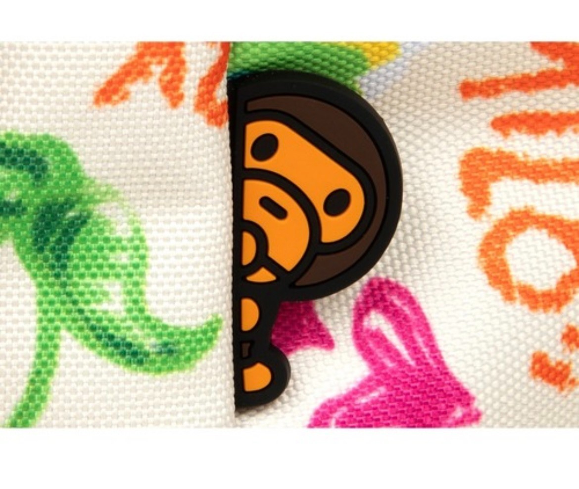 A BATHING APE BABY MILO Daypack Backpack Rucksack Ivory AM70189308 BAPE Japan