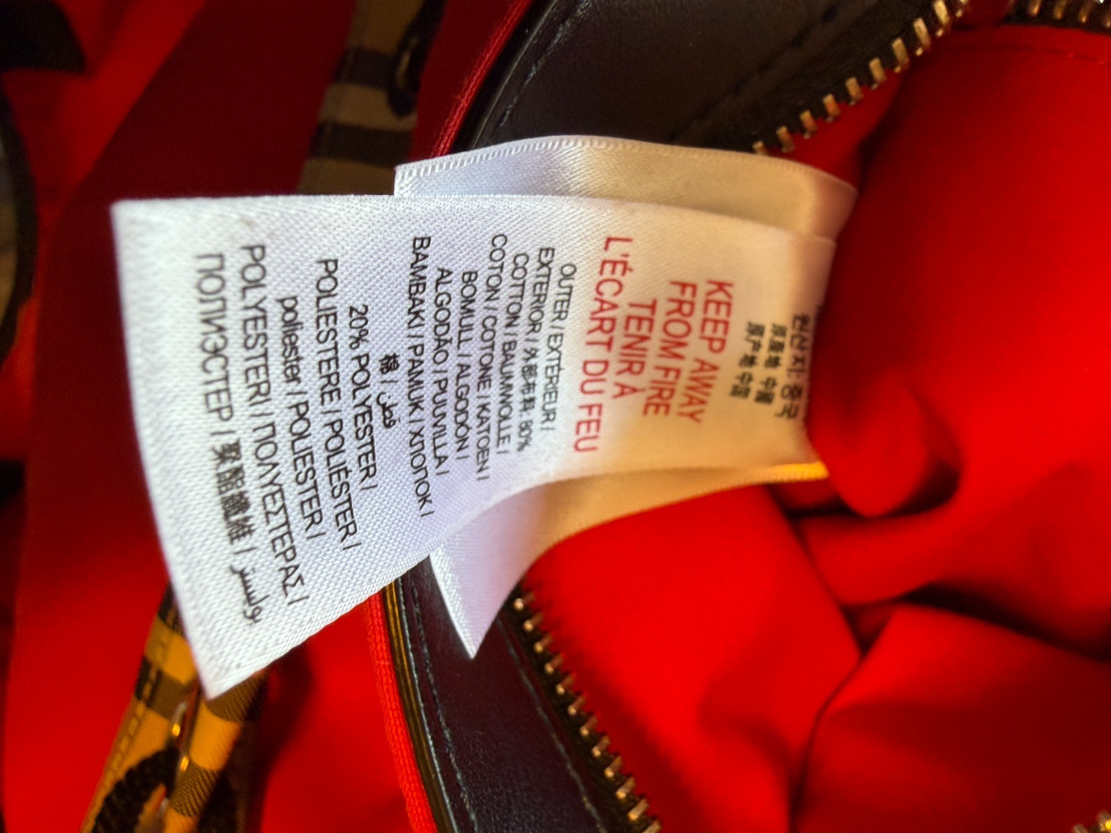 BURBERRY Nylon Rocky Backpack