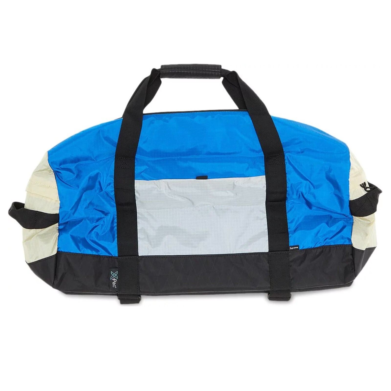 Supreme FW23 3D Logo Duffle Bag Blue Multi
