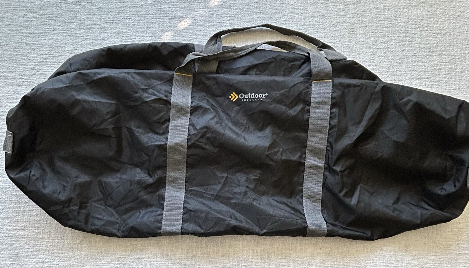 Outdoor Products Delux Black Duffle Bag 2XL 42″H x 18″W x 18″L Shoulder Strap