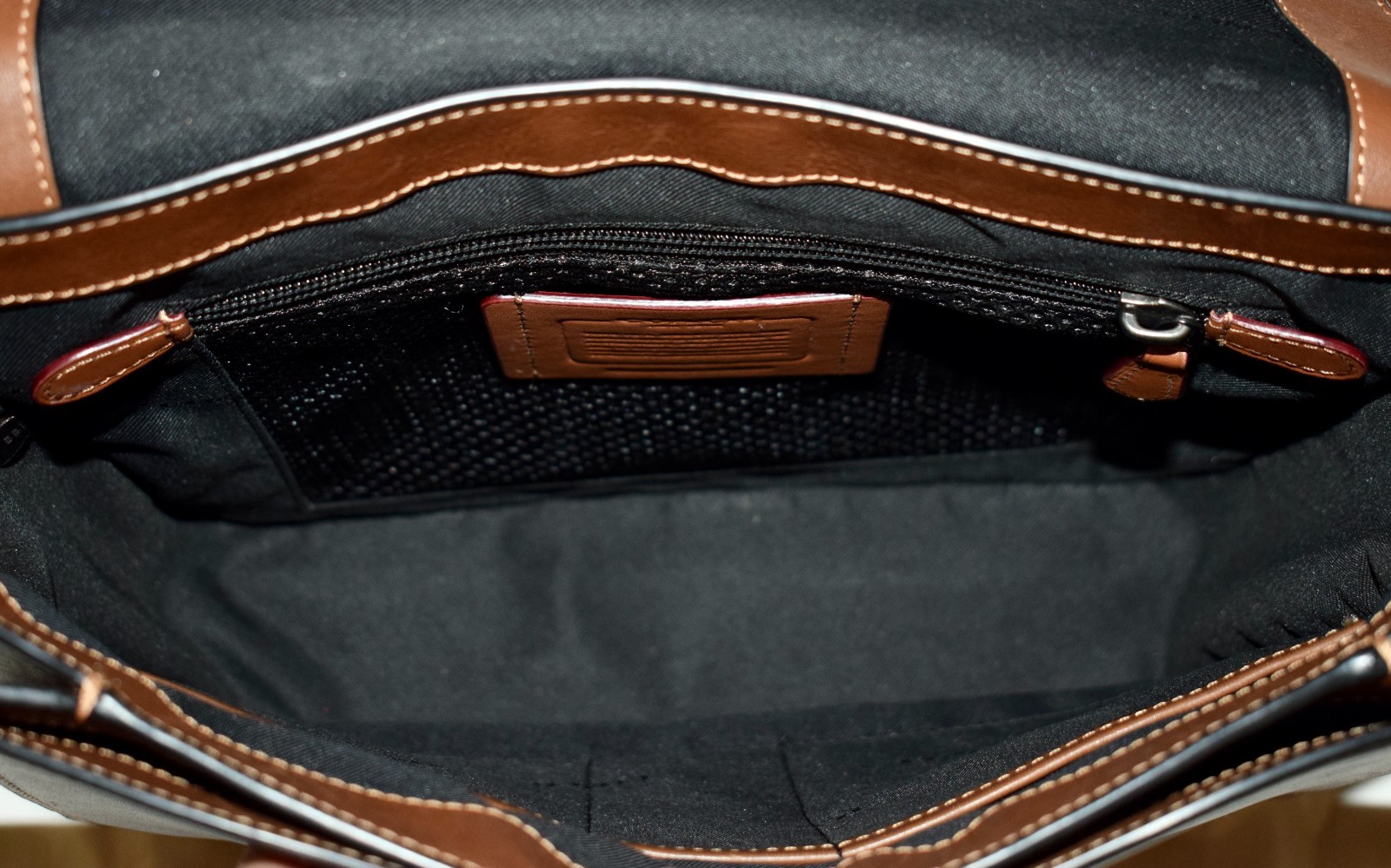 Coach Gotham Messenger 27 Brown Sport Calf Leather Shoulder Bag C2679 ~ #2