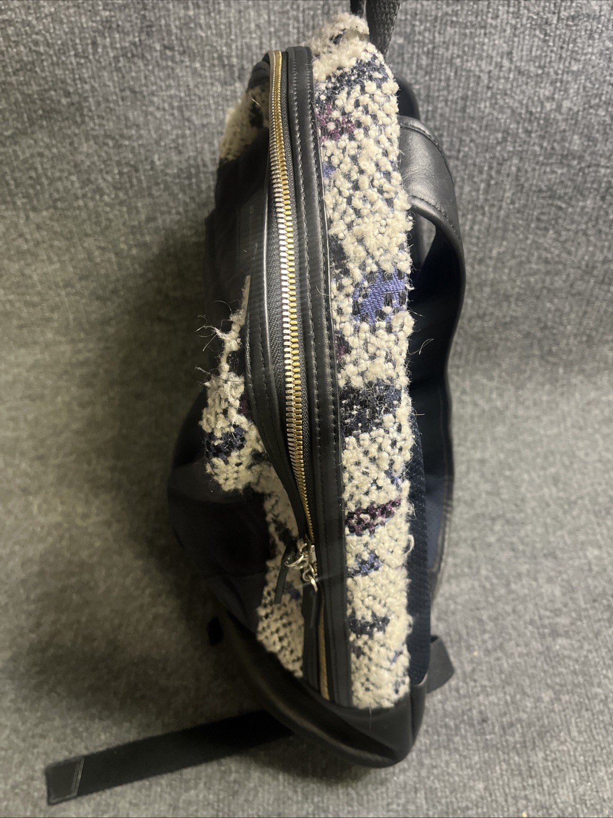 WANT Les Essentiels de La Vie Multimedia Backpack Canvas Tweed