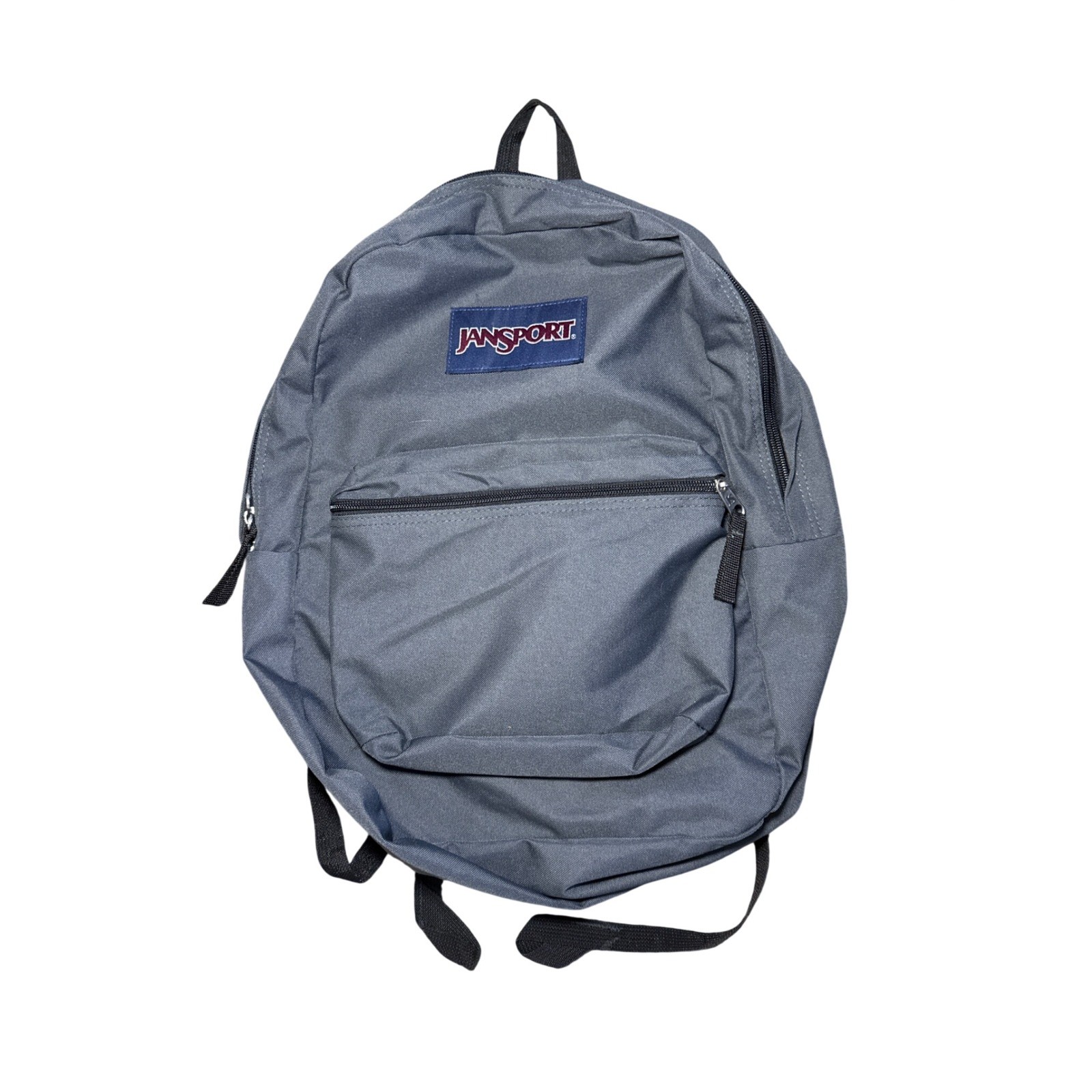 Jansport Grey Basic School Backpack Travel Bag Lightweight Everyday