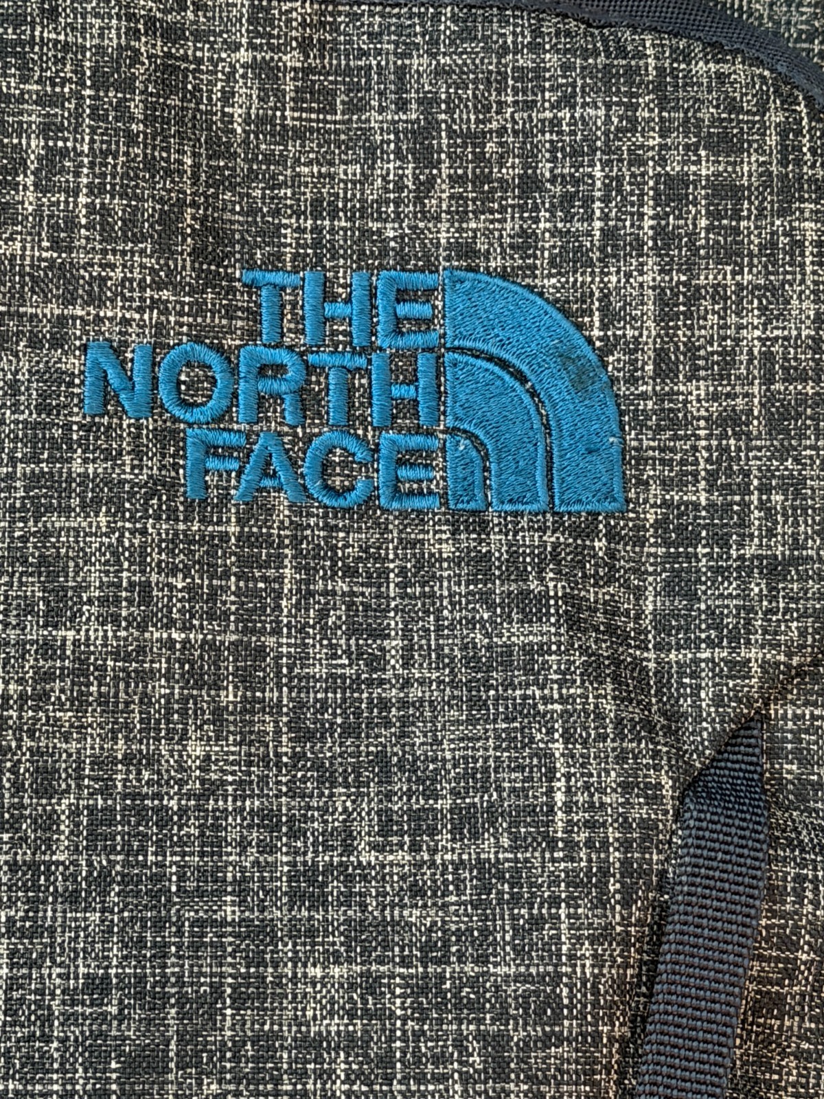 The North Face Kaban Backpack Joey Blue & Grey Padded Back Panel & Straps