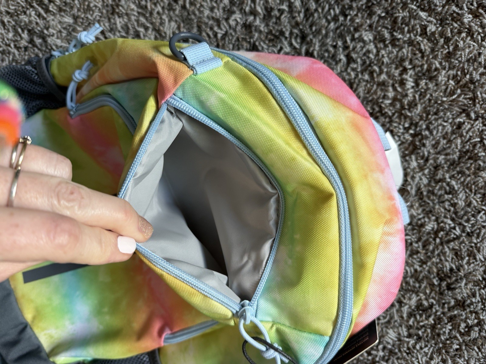 🌈 Adidas BTS Originator School/Sports/Travel Backpack Stone Wash Rainbow