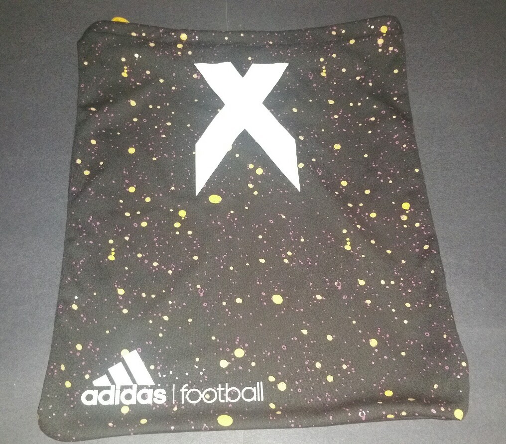 Adidas X 15.1 String Bag, Black/White/Yellow, One Size