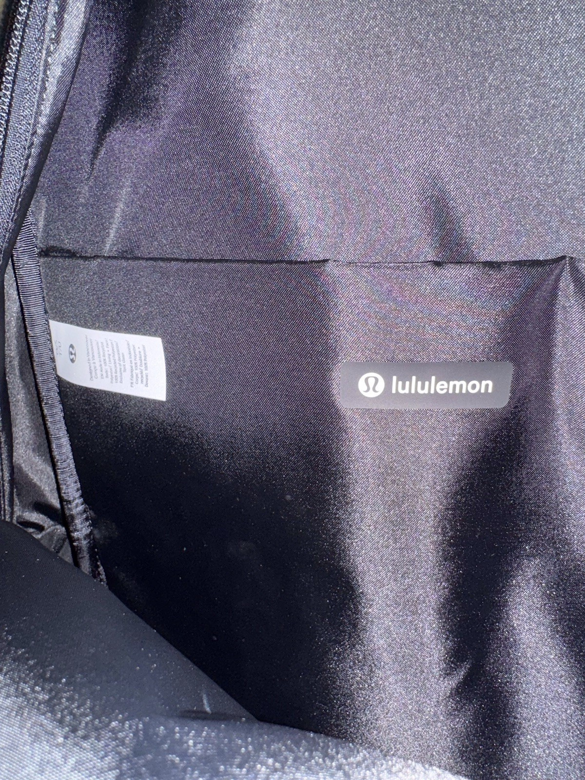 NEW Lululemon Everywhere Backpack Black 22L Tech Canvas + bag