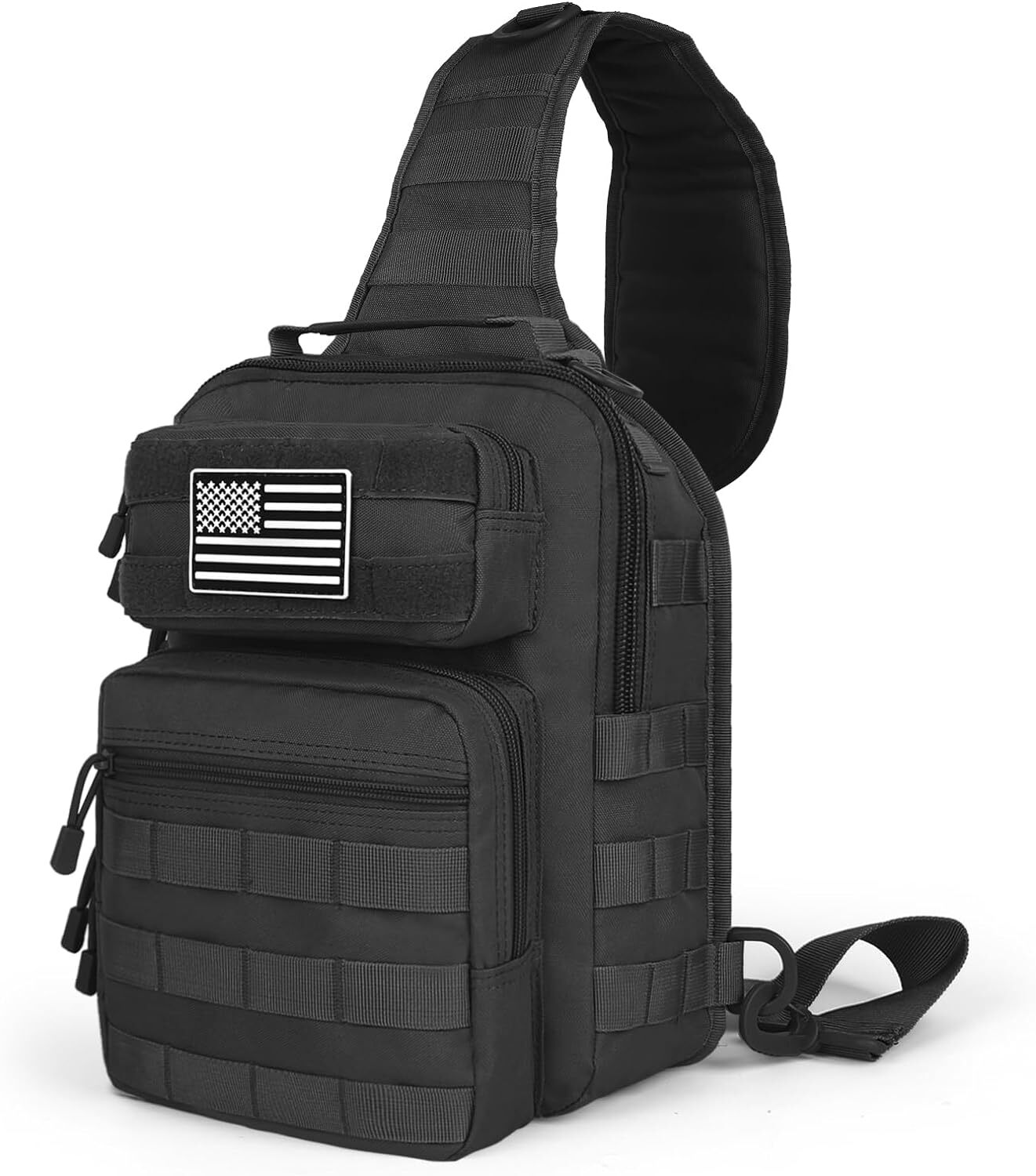 Tactical Sling Bag Military Rover Shoulder Backpack EDC Molle Assault Range Bag
