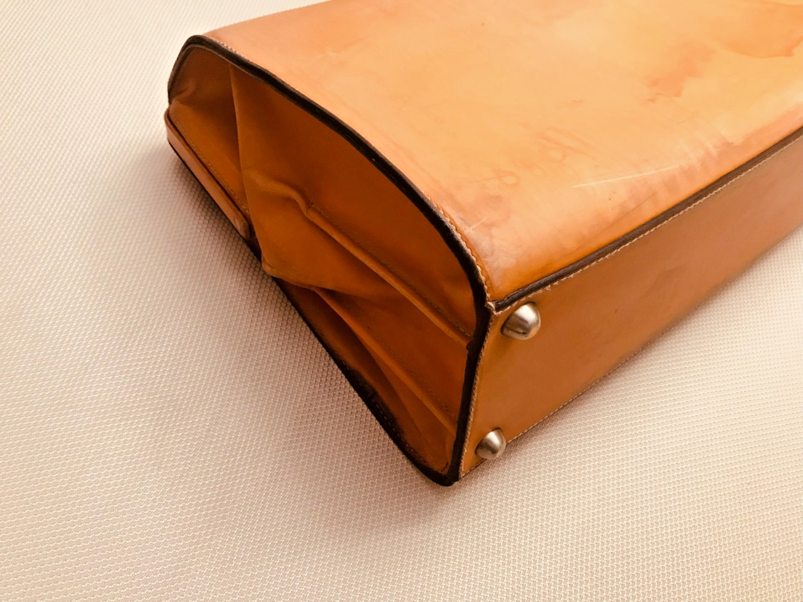 TANNER KROLLE “Bailey’s Case” Bridle Leather Briefcase / Lawyer Bag – ENGLAND