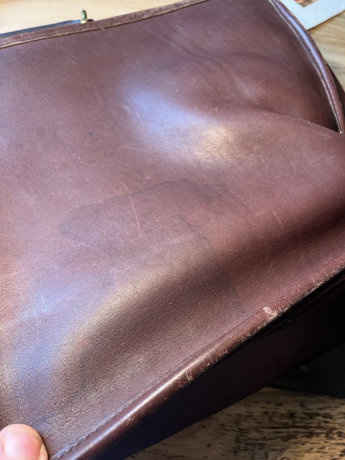Coach Metropolitan Messenger Bag Briefcase Brown Leather Authentic Vintage