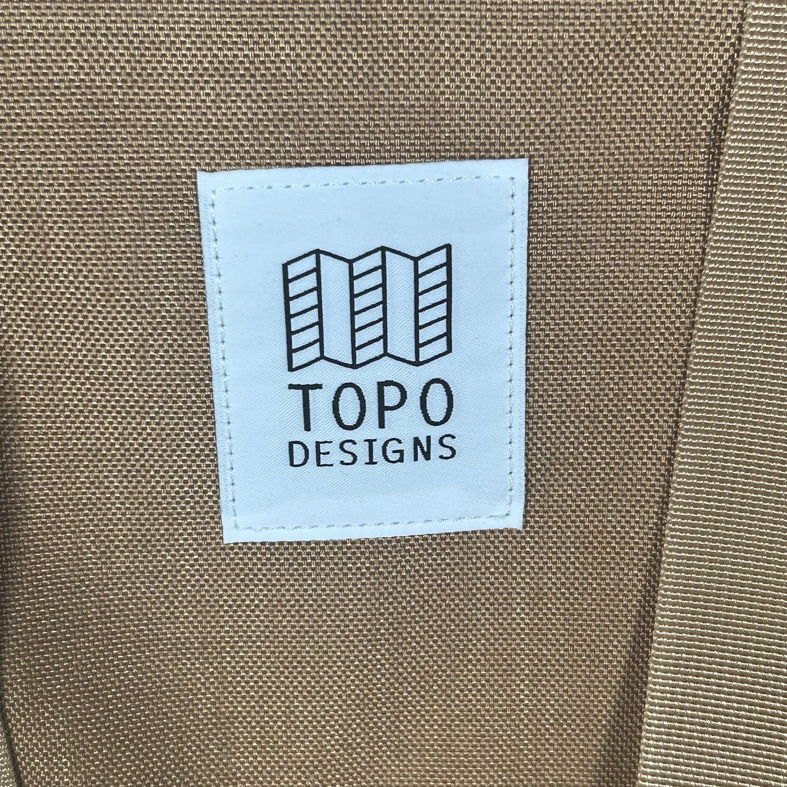 New Topo Designs Rover Pack Backpack Blue Tan Roll Top Laptop Hiking Travel Bag