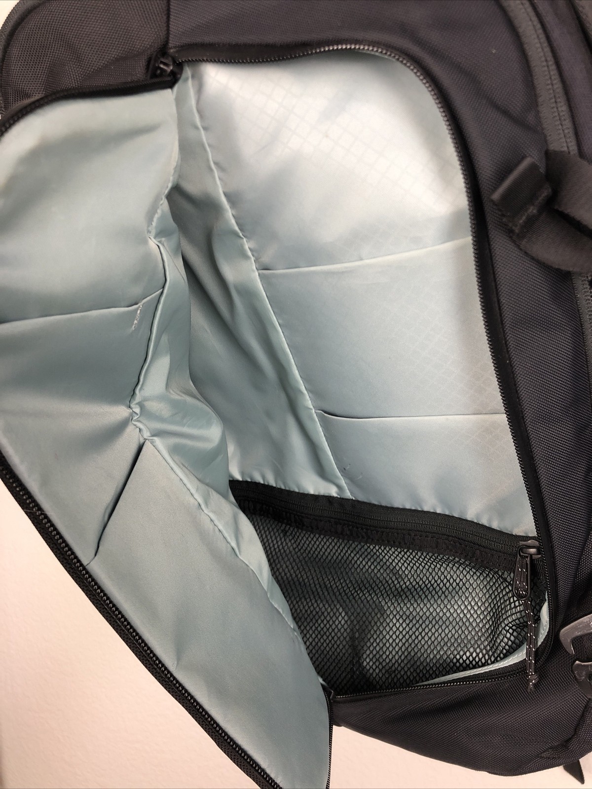 Timbuk2 Never Check Expandable Backpack Black Cordura Fabric Laptop Travel