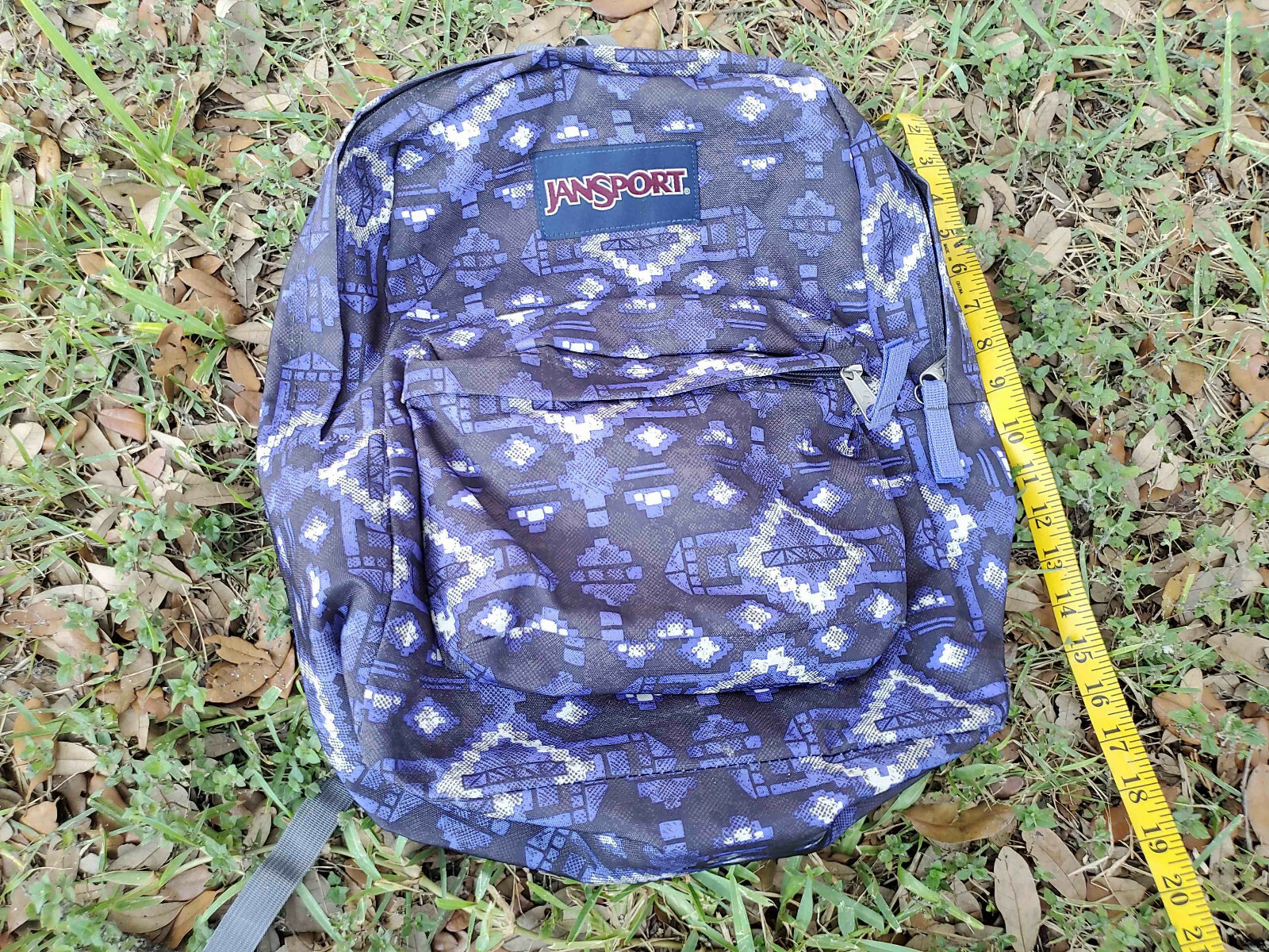 JanSport T501 Backpack Purple Schoolbag Lightweight Super Condition