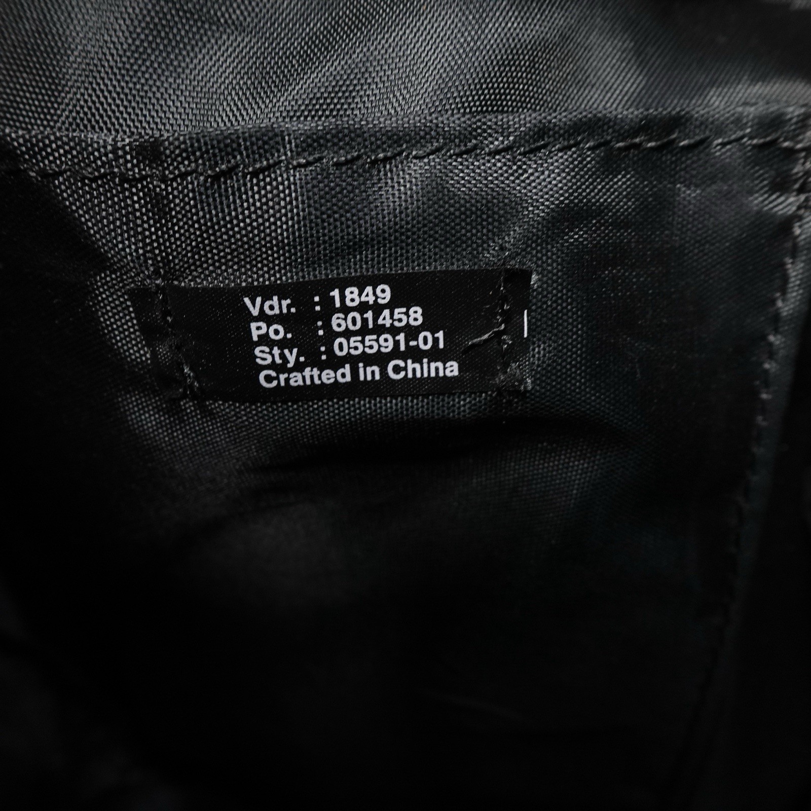 Vintage Wilsons Leather Black Leather Backpack Computer Bag