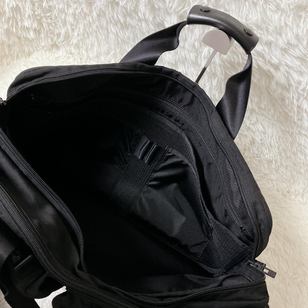 Authentic Porter Yoshida Kaban Ains Business Bag 2-Way Black Large 37cm Tall