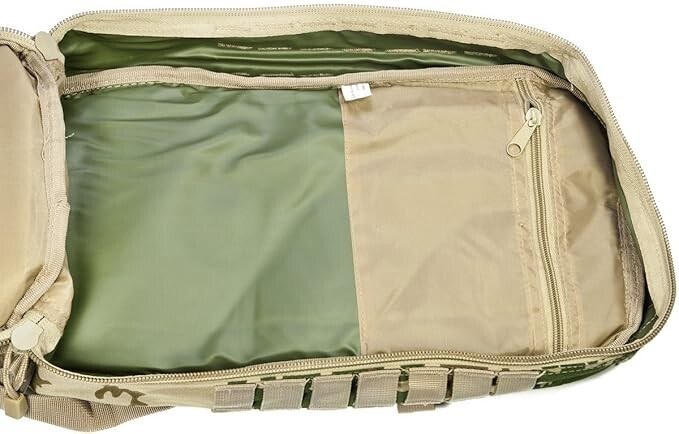 Tactical Backpack Combat MOLLE Rucksack US Assault Pack 20L German Tropical Camo