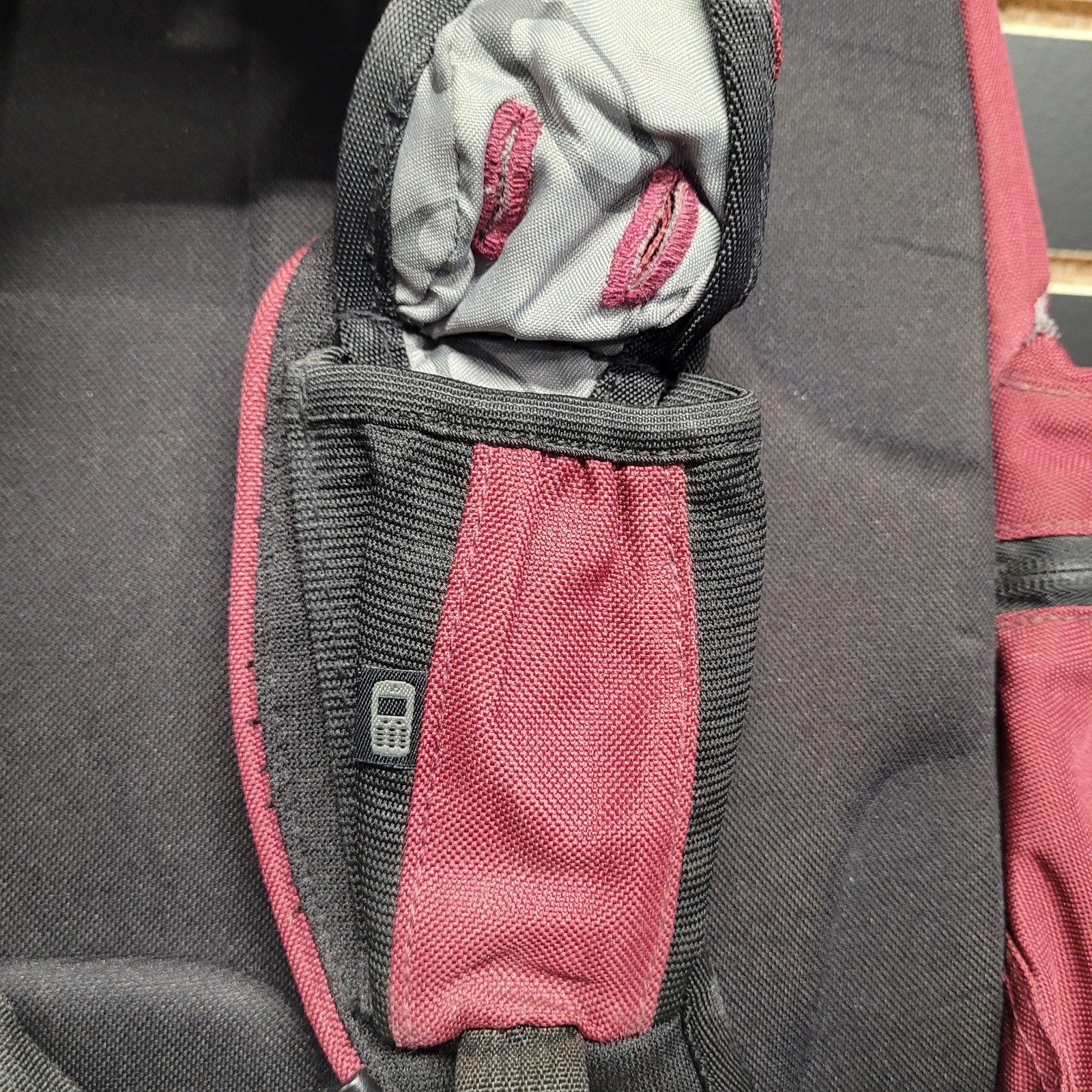Y2K Vintage Oakley Kitchen Sink Backpack Laptop Bag Tactical Equipment Maroon