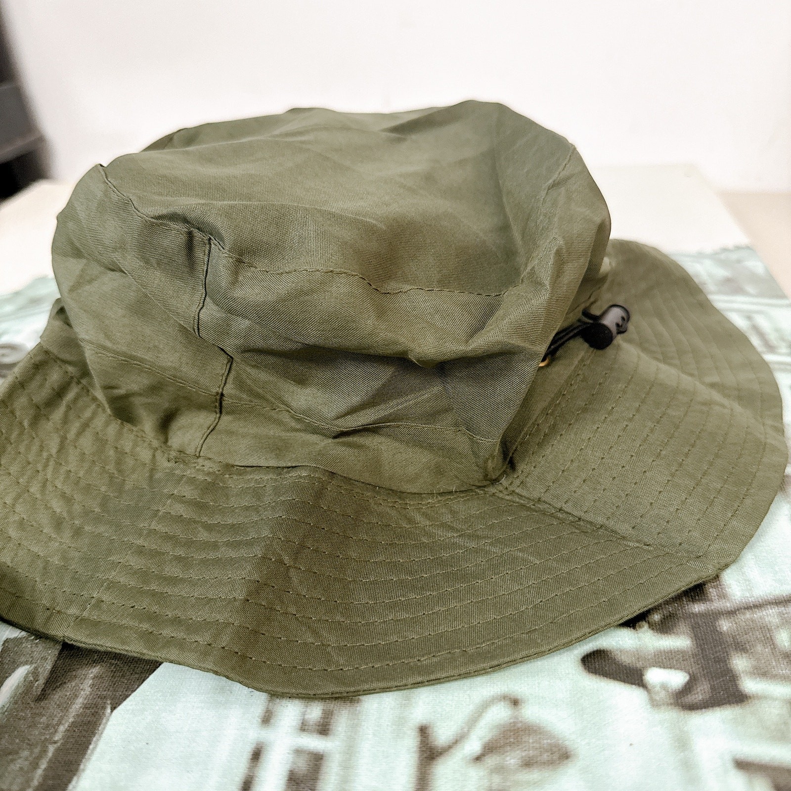 Foldable Outdoor Set UPF50+ Bucket Hat + Waterproof Backpack Unisex Travel Kit