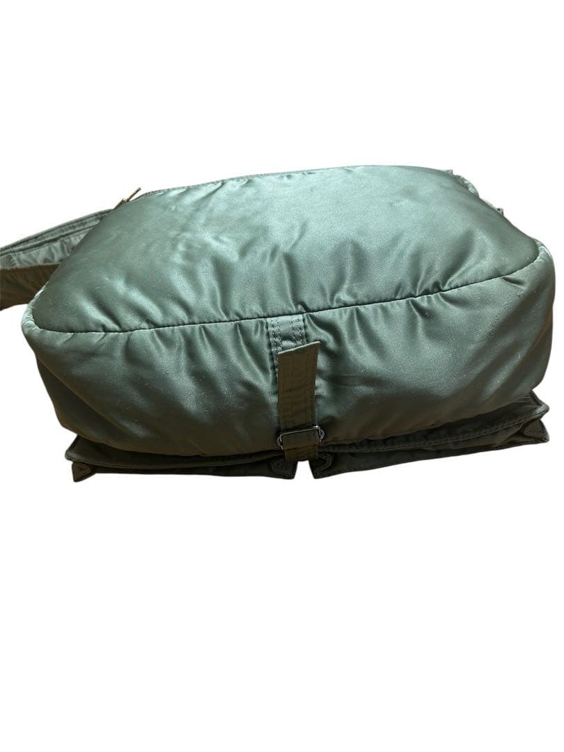PORTER Yoshida TANKER 2WAY Shoulder Bag Sage Green made in Japan Authentic