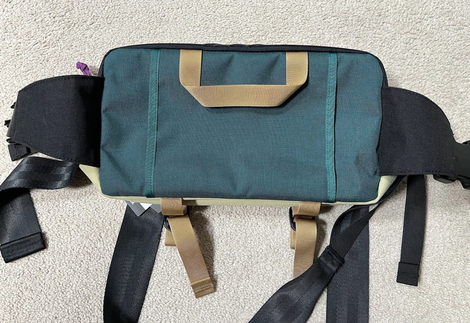 Topo Designs Quick Pack Shoulder & Waist Bag 7L Hemp Botanic Green NEW TAGS