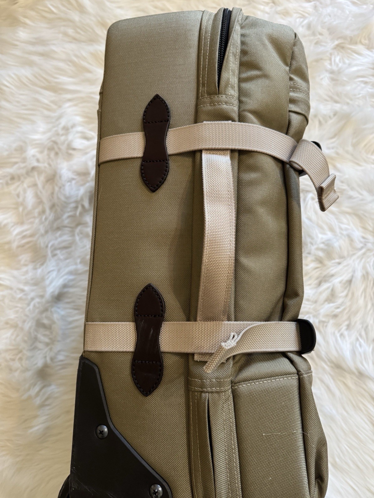 Filson x Ducks Unlimited Dryden Rolling Carry On Bag Luggage One Size Dry Grass